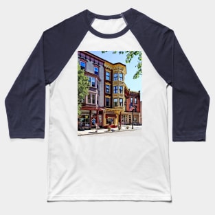 Jim Thorpe PA - Shops Along Broadway Baseball T-Shirt